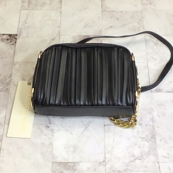 Madison West Vegan Leather shoulder or crossbody bag. - Picture 3 of 10